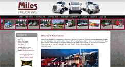 Desktop Screenshot of milestruck.com